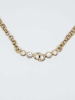 Christian Dior CD Necklace